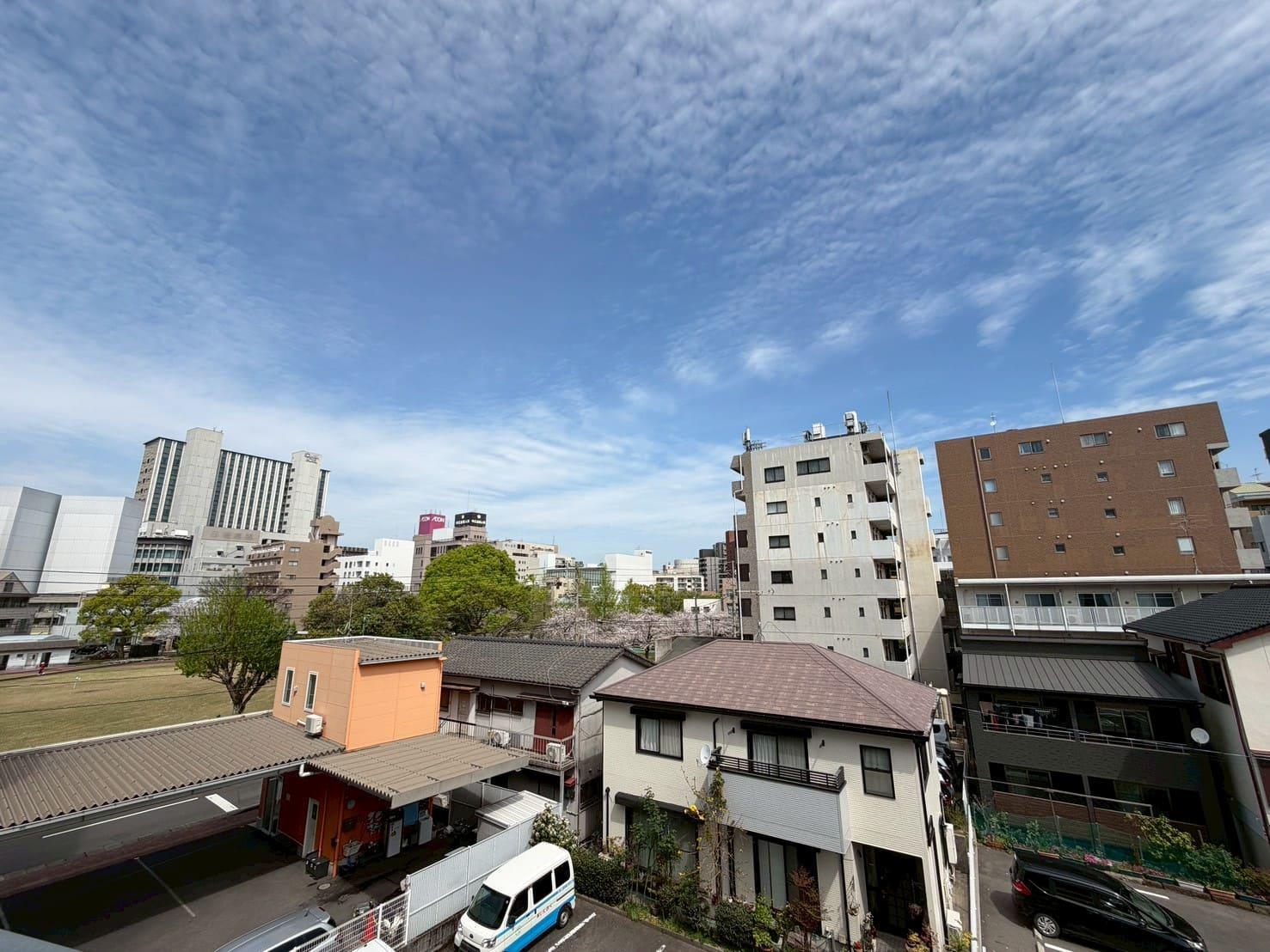 眺望　バルコニーからの眺望☆