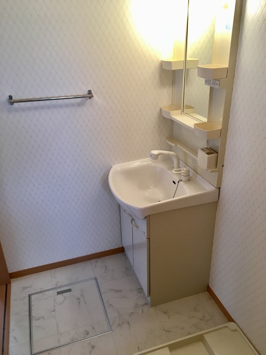 洗面設備　脱衣所、洗濯機置き場