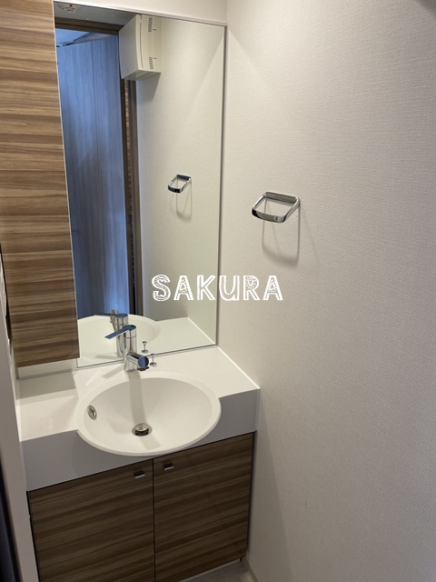 洗面設備　ハンドシャワー付き洗面台♪