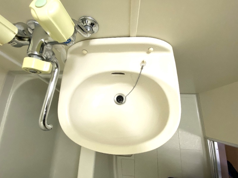 洗面設備　独立タイプではありませんが・・