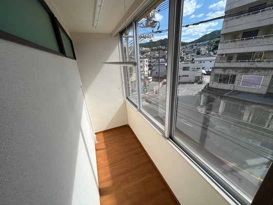 バルコニー　※別部屋の写真です