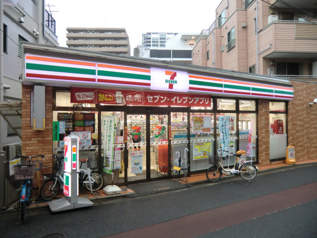 コンビニ　セブンイレブン不動前駅東店（コンビニ）まで400m