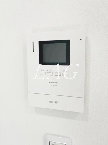 セキュリティ　モニター付きインターフォンです。