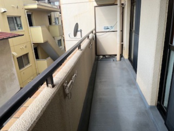 バルコニー　別の部屋の写真