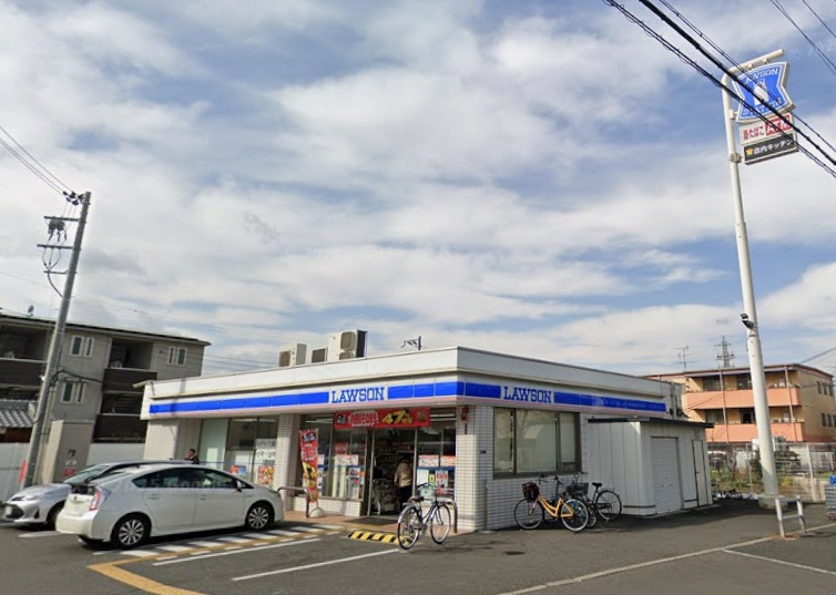 コンビニ　ローソン東大阪花園桜通り店（コンビニ）まで414m