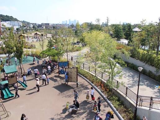 公園　世田谷区立二子玉川公園（公園）まで464m