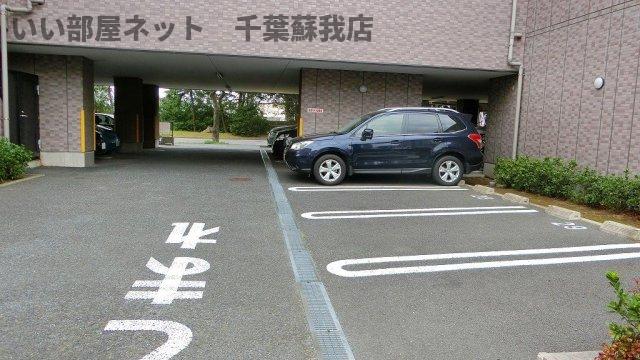駐車場　TVのモニターホン