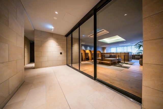 エントランス　毎日通るエントランスはこのようになっています