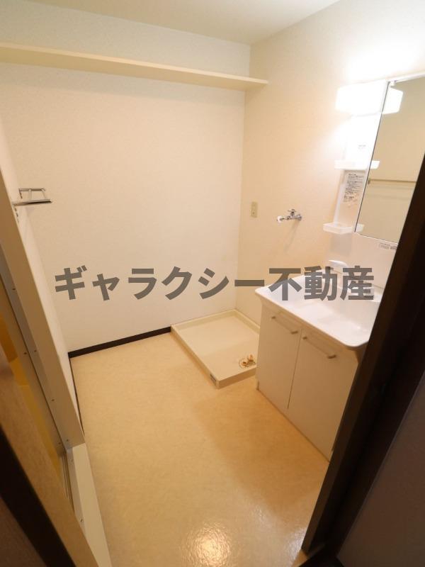 洗面設備　洗面台です。