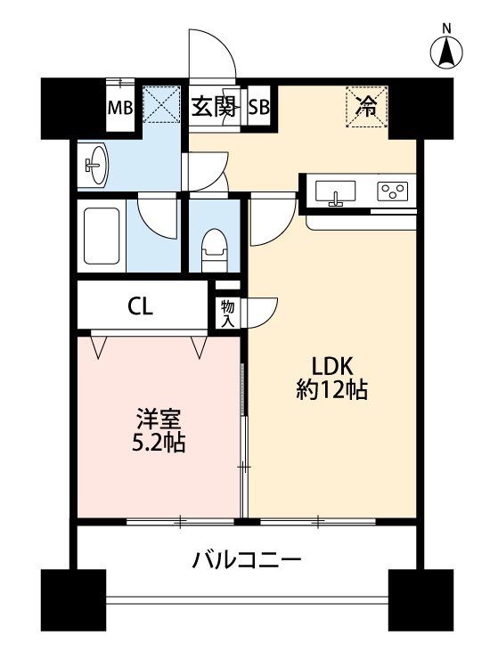 フォーエス新町※の間取り写真