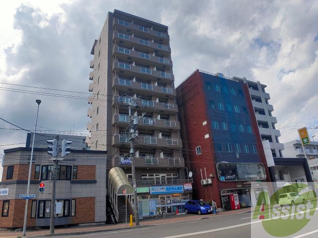 建物外観　札幌市北区北二十五条西「リーブル２５」