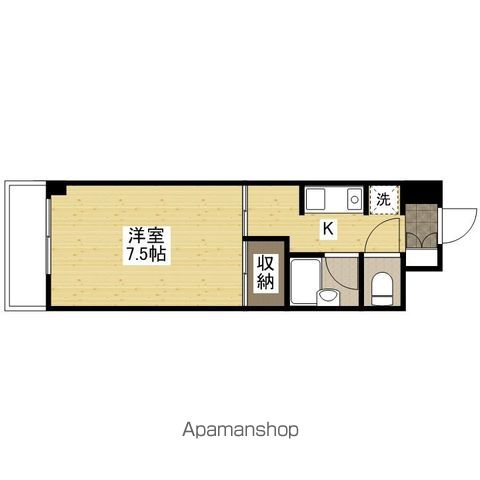 ＪＲ山陽本線 横川駅 徒歩10分 8階建 築32年の間取り写真