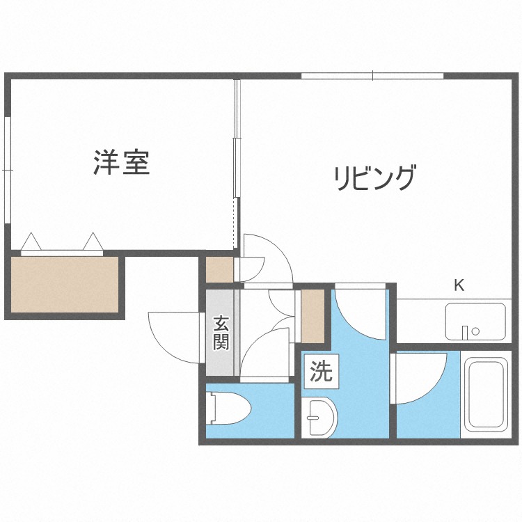 コスモ澄川の間取り写真