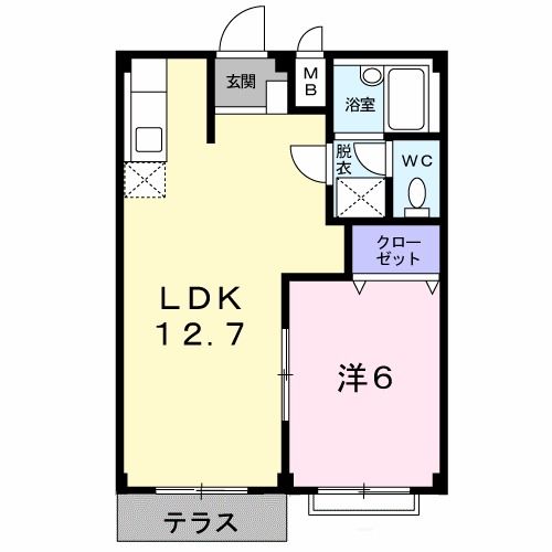 メープルファーム照山IIの間取り写真