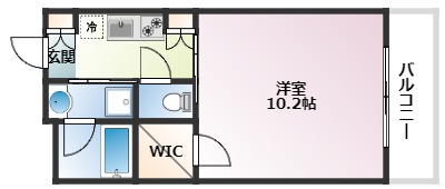 ウェルスクエア芦屋の間取り写真