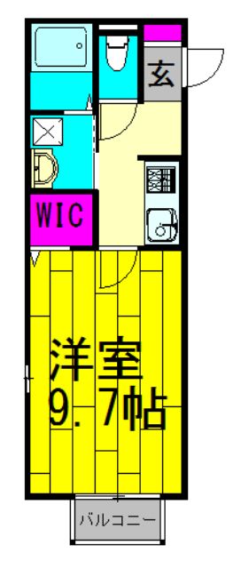 ソレーユ東川口の間取り写真