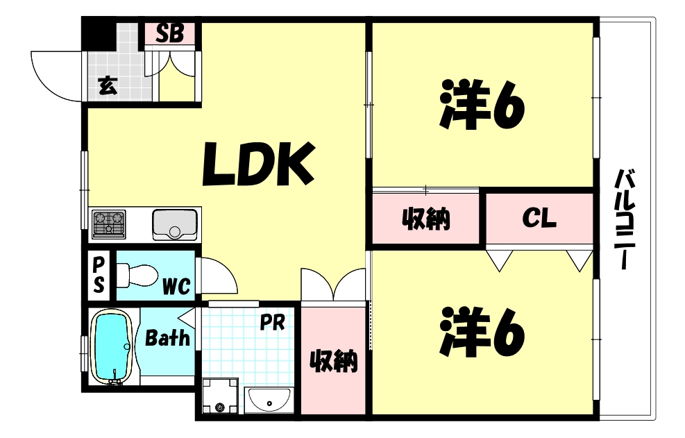 清山荘の間取り写真