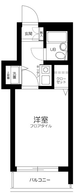 マリオン品川・中延の間取り写真