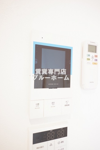 セキュリティ　モニター付きのインターホンです！