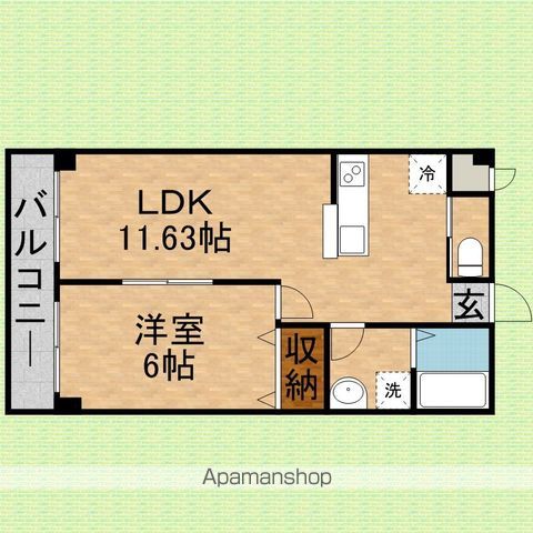 マイソン・ビエラ MAISON VERREの間取り写真