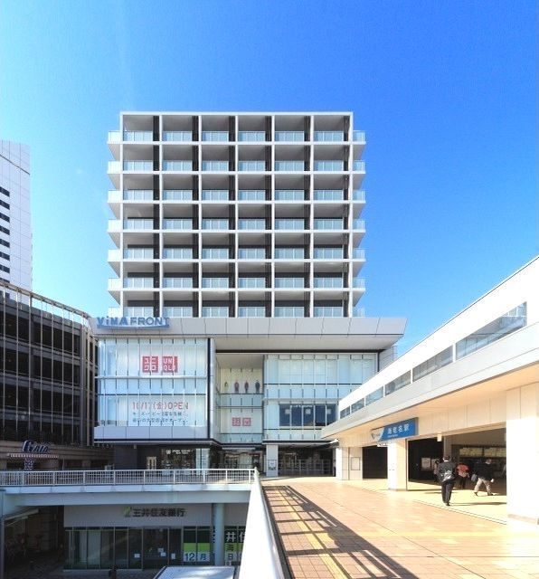 建物外観　オートロック完備