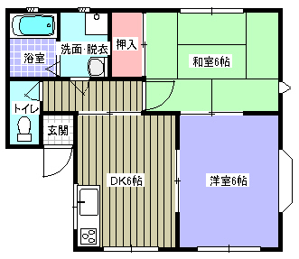 サダージュの間取り