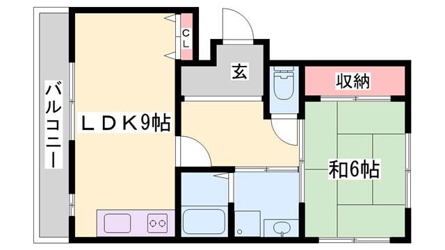 クレールコートの間取り