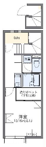 レオネクストセントラルささ山の間取り