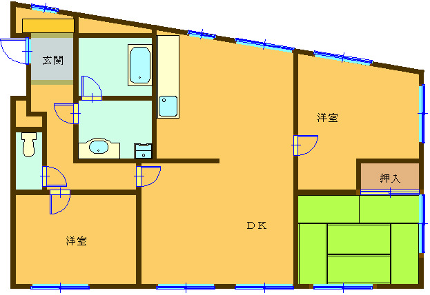 第15SYビルの間取り