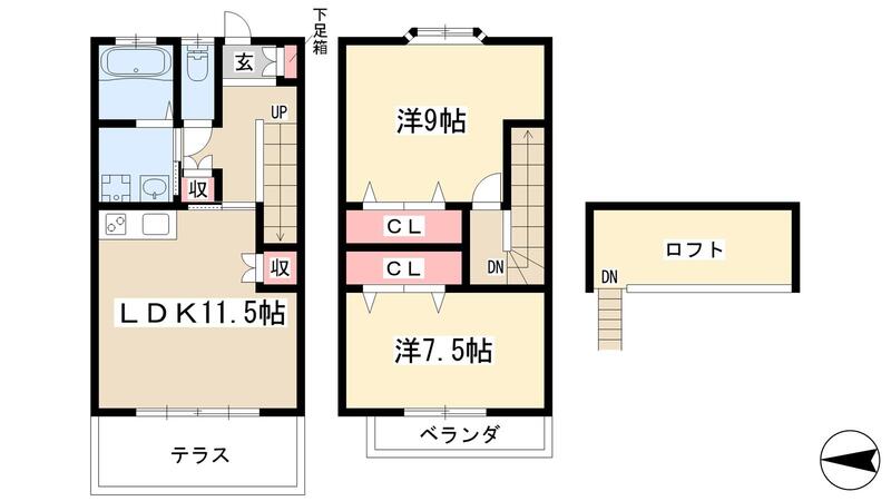 ディアコート池見の間取り