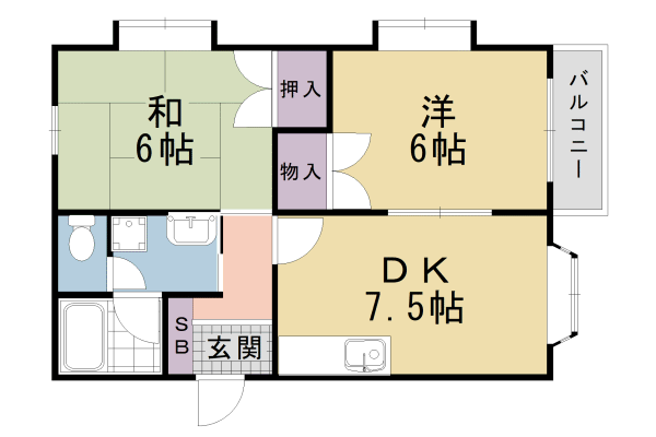 常葉木邸の間取り