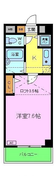 ヴィーブル三国ヶ丘の間取り