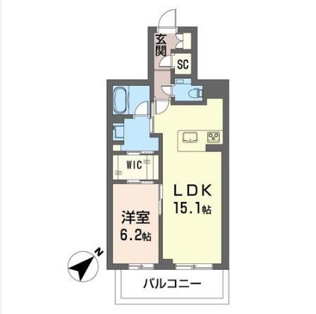 さいたま市緑区美園のマンションの間取り