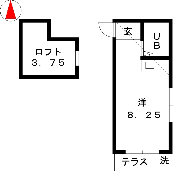 氷川台セントラルハイツの間取り