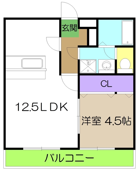 グランビューの間取り