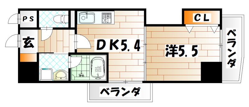 THE SQUARE・Club Residenceの間取り