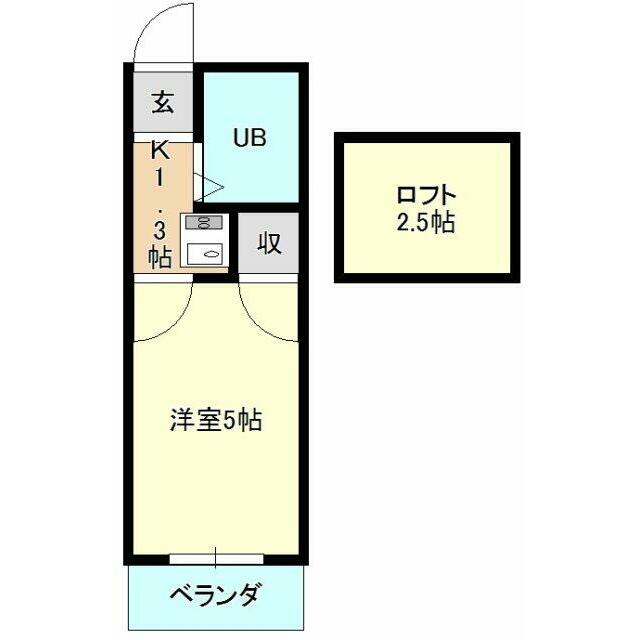 メゾン・アイリスIIの間取り