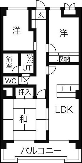 アルカディア長久手の間取り