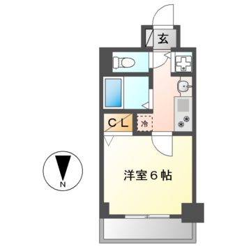 プレサンスＮＡＧＯＹＡ桜通ビッグビートの間取り