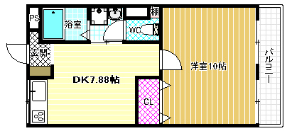 レミーハイツの間取り