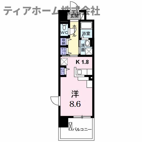 フェリスの間取り