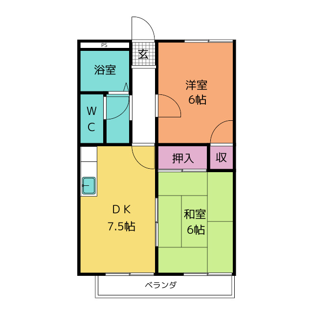 シャロンの間取り