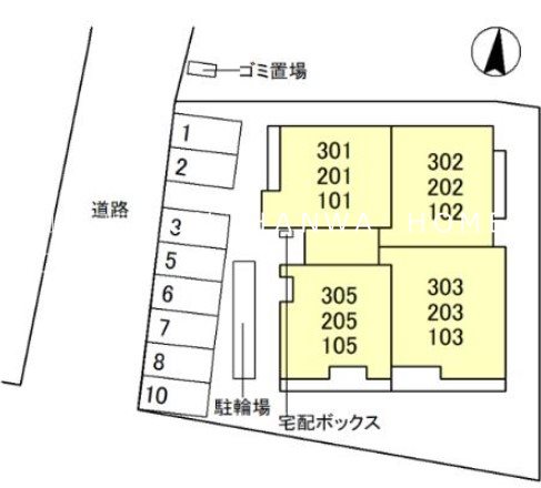 【八尾市恩智北町のアパートのその他共有部分】