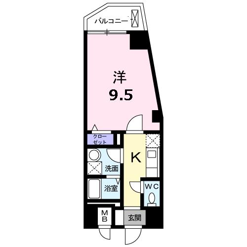 エルシェ　横濱の間取り