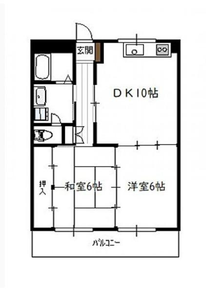 ゆとり９８の間取り