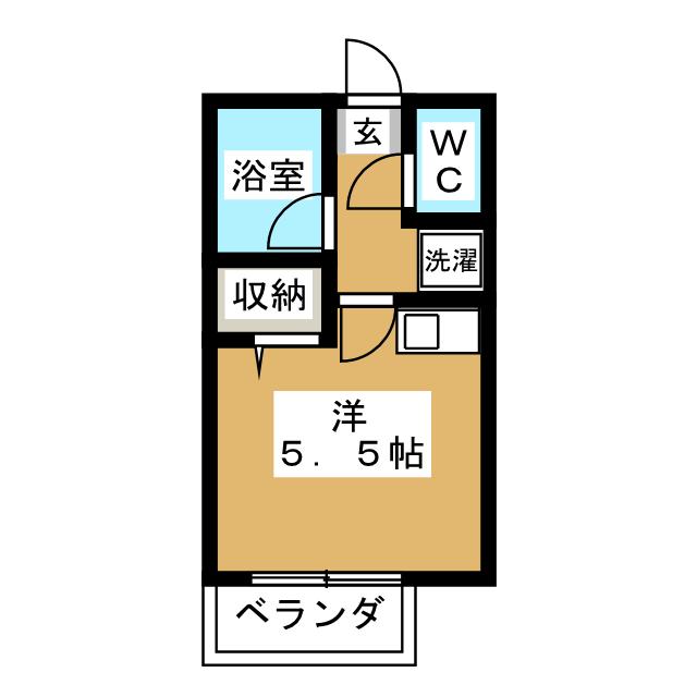 ステーションフロント根岸の間取り