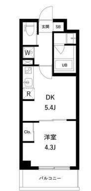 【アーバンパーク東六郷Iの間取り】