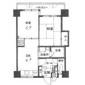 ニューライフ天神の間取り