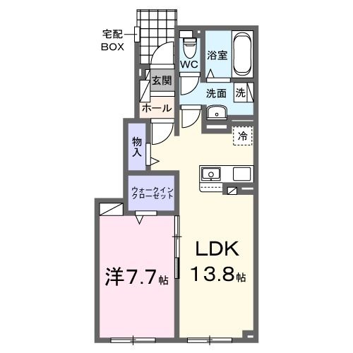ビバ　アメニティの間取り