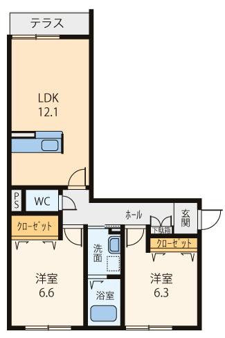 グレースの間取り